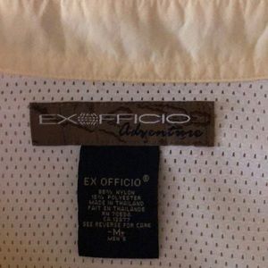 Ex Officio fly fishing long sleeve shirt.